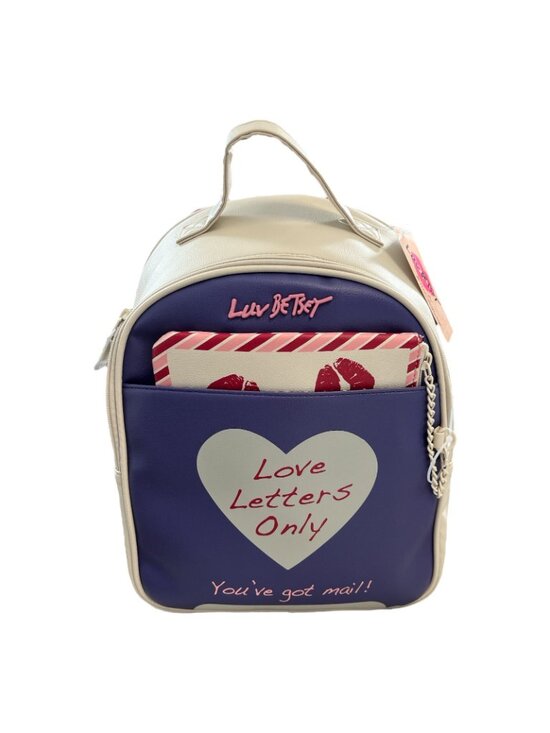 NWT Luv Betsey Love Letters Only Mini Backpack With Matching Envelope Wallet Set main image 4